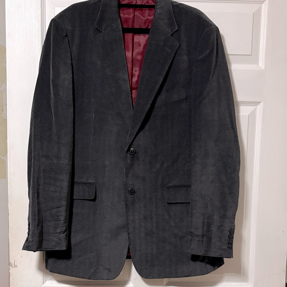 Michael Brandon Charcoal Blazer